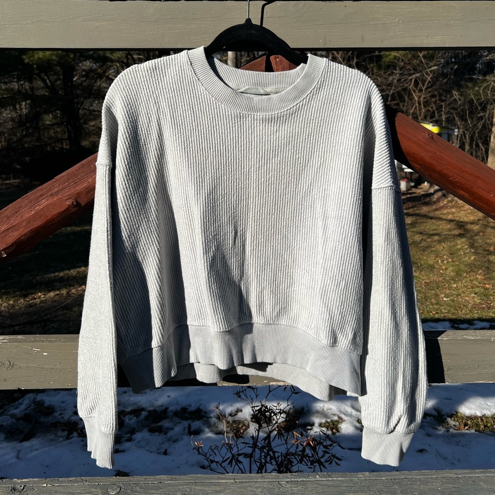 Aerie Ribbed Sweatshirt